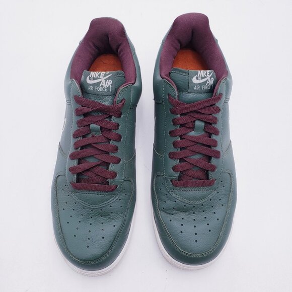 Nike Air Force 1 Low Retro 'Hong Kong' Deep Forest Green Low Top Men's Size 10.5 - Picture 6 of 10